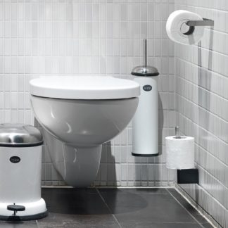 Vipp11w weiss – WC-Bürste zur Wandmontage