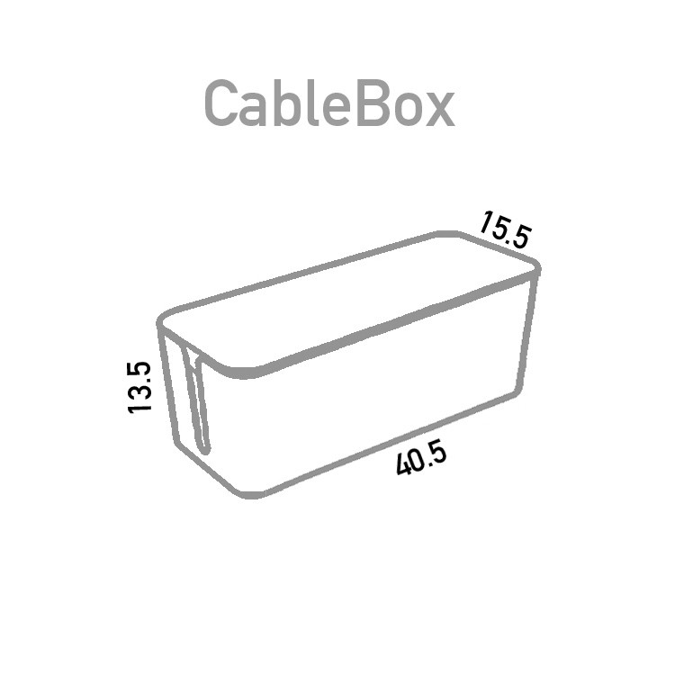 CableBox white – Kabelbox