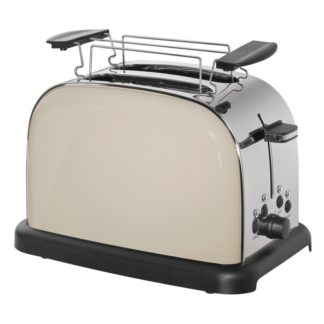 Toaster RETRO Edelstahl creme