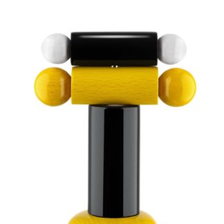 Korkenzieher Alessi ES17 gelb-schwarz-weiss
